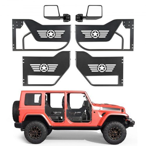 Optimale Buisdeuren voor Jeep Wrangler JL, JLU en Gladiator JT 4XE – Offroad Comfort en Veiligheid