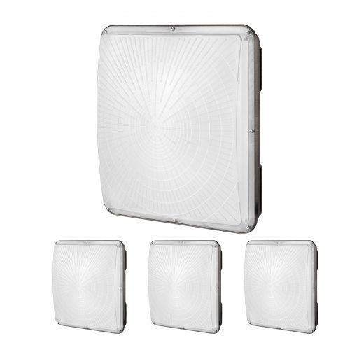 Heldere en duurzame LED‑luifelverlichting voor elk buitenproject – 4 stuks 150 W, 16500 lm, IP65