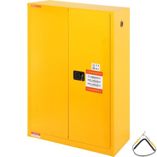 Robuuste brandbare vloeistofkast van 45 gallon: veilig en flexibel in elke werkplaats