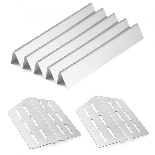 Verbeterde smaak en gelijkmatige hitte met deze flavorizer bars en verwarmingplaten voor Weber Genesis 300