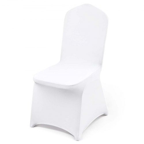 Witte spandex stoelhoezen (50 stuks) – Comfort, bescherming en stijl voor elk evenement