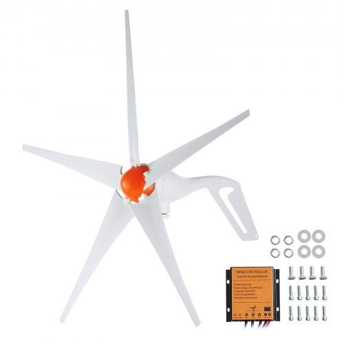 500W 12V windturbine – efficiënte stroomopwekking voor thuis, boerderij, camper en boot