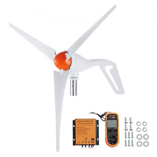 500 W driefasige windturbinegenerator voor thuis, boerderij, camper en boot