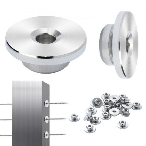 Optimale kabelleuningset voor 1/8 inch staalkabels – complete oplossing voor railings