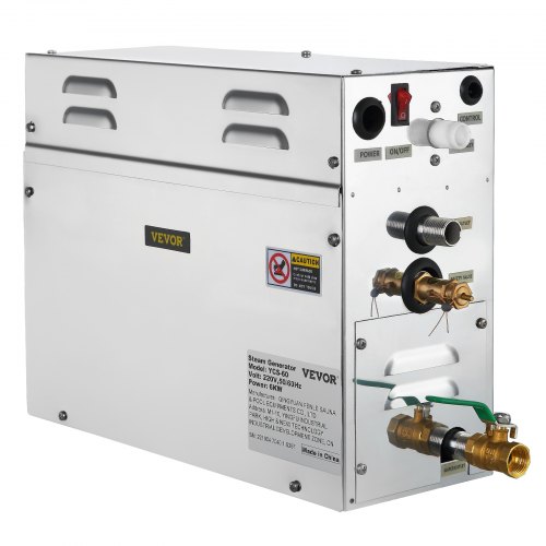 6 kW Stoomgenerator voor douche en sauna: krachtige stoom in huis