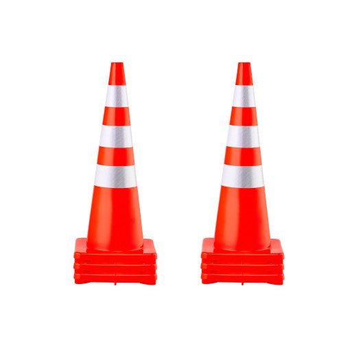Veiligheid op de weg: 6‑pack verkeerskegels voor elke situatie