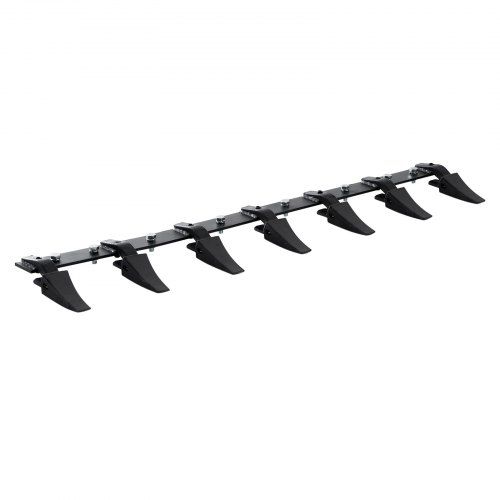 60‑inch zwaaremmerrek met 7‑tands rupsband: krachtige bakbescherming en graafkracht voor tractors