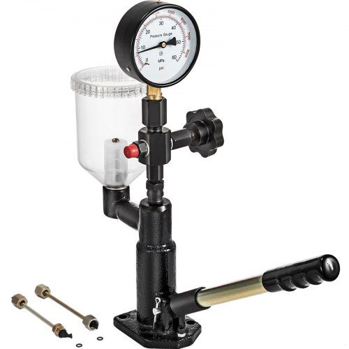600 Bar Diesel Injector Tester met Dubbele Schaalmeter – Alles wat een Werkplaats Nodig heeft
