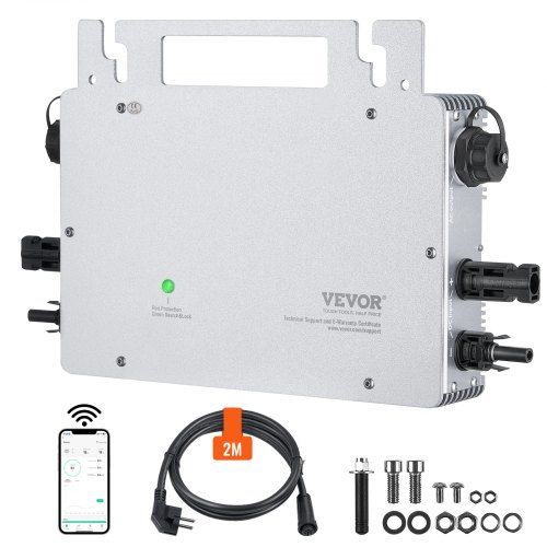600 W Solar Grid Tie‑Micro‑omvormer – Waterdicht, efficiënt en klaar voor slimme monitoring