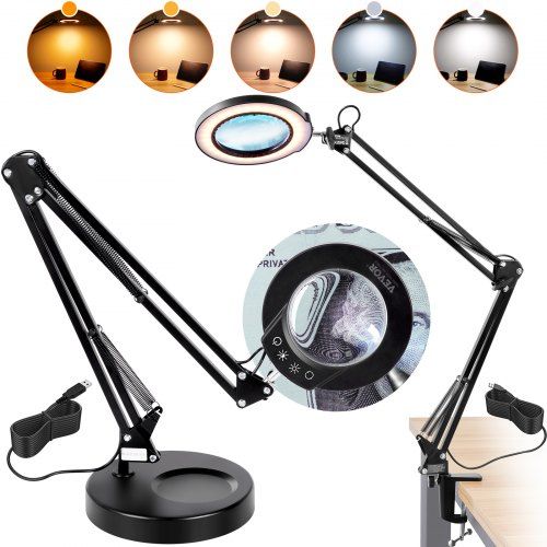 5x Vergrootlamp met LED en Touch‑bediening: Praktisch en Flexibel voor Werk en Hobby
