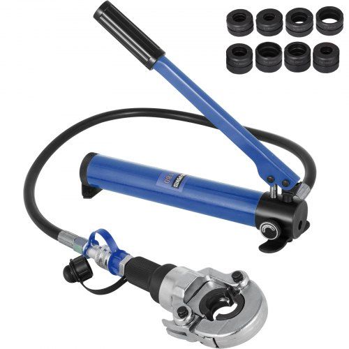 Hydraulische krimptang 6 ton voor TH/U‑fittingen – efficiënte persoplossing voor PEX‑ en PB‑buizen