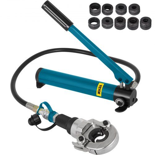 Hydraulische krimptang 6 ton V‑ en TH‑vorm – krachtig, veelzijdig en ergonomisch