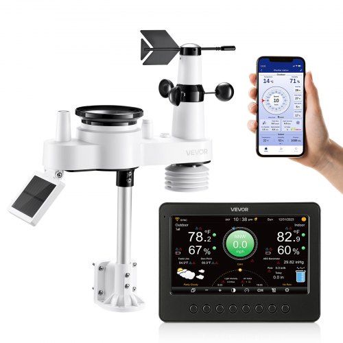 7‑in‑1 WiFi‑weerstation met zonne‑energie: functionaliteit, installatie en gebruikerservaringen