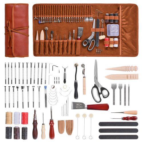72‑delige leerbewerkingsset: de complete toolkit voor beginners en professionals