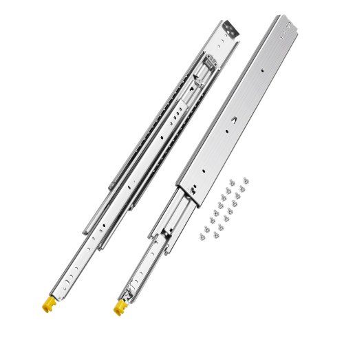 Heavy‑Duty volledig uittrekbare ladegeleiders 762 mm – robuuste, stille en veilige oplossing voor elke kast