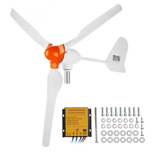 800 W 12 V windturbine voor thuis, boerderij en boot – Efficiënte windenergieoplossing