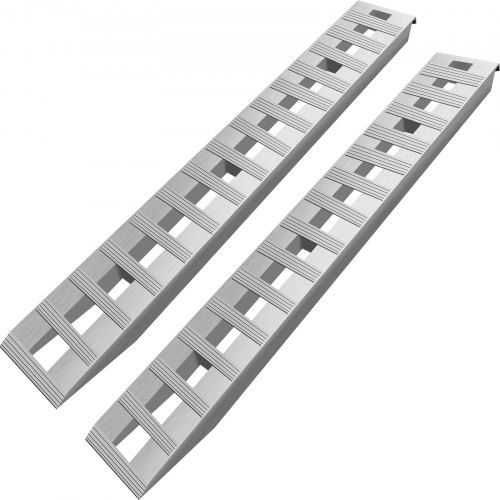 Aluminium oprijplaten 84 × 14 inch – robuuste laadbrug voor vrachtwagens, trailers en off‑road voertuigen