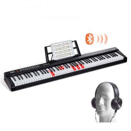 Semi-gewogen digitale piano met 88 toetsen – ideale starter voor thuis en onderweg