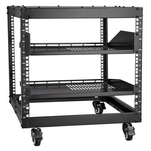 9U Open Frame Serverrack met verstelbare diepte – Flexibel en solide voor elke ruimte