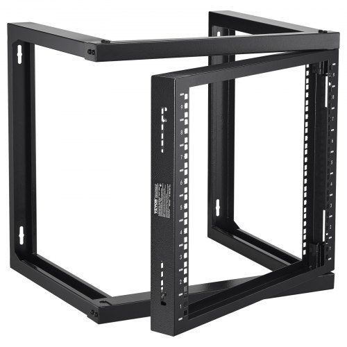 Optimale wandmontage voor netwerk‑ en serverapparatuur: 9U open frame rack