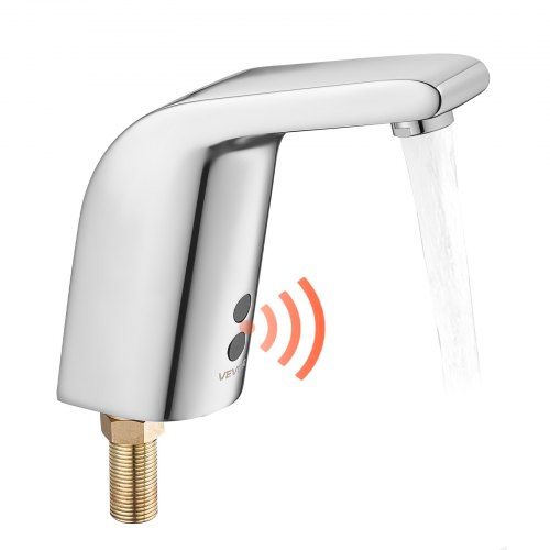 Aanraakloze wastafelkraan met infraroodsensor – Hygiënisch en stijlvol voor elke badkamer