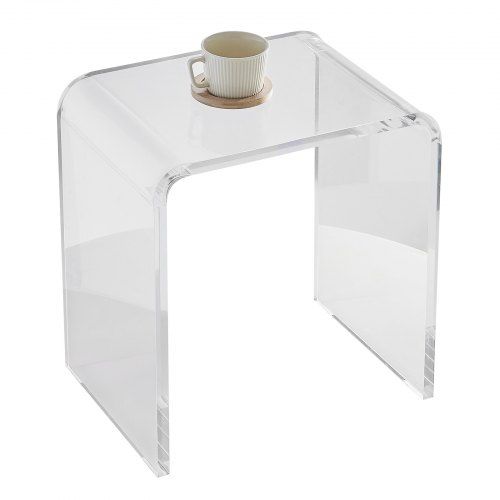 Transparante acryl bijzettafel – stijlvolle functionaliteit voor elk huis