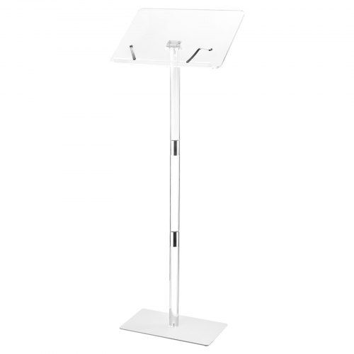 Acryl Podiumstandaard Lectern: Flexibel, Lichtgewicht en Professioneel