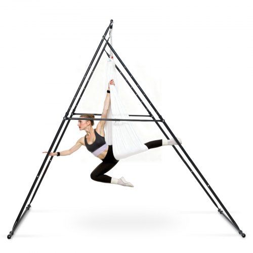 Aerial Yoga Frame Swing met 6 m mat: Flexibel, lichtgewicht en klaar voor elke yogasessie