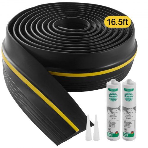 Waterdichte afdichtstrip voor garagedeurdorpels – 5 m bescherming tegen weer en vuil