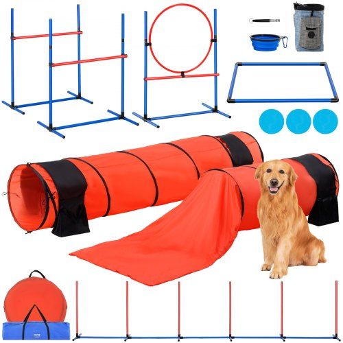 Agility Trainingsset voor Honden – Alles‑in‑één 7‑delige Upgrade voor Binnen & Buiten
