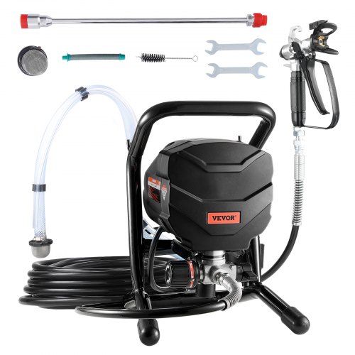 Airless verfspuit 650 W 3000 PSI – Professionele afwerking voor binnen en buiten
