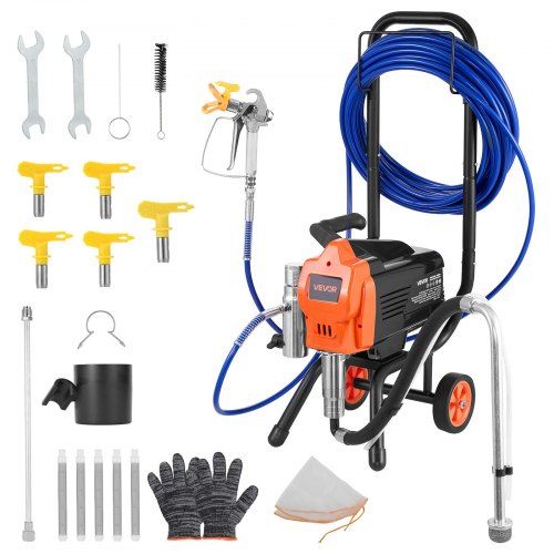 Airless verfspuit 1500 W – Sneller en professioneel schilderen in huis en bouw