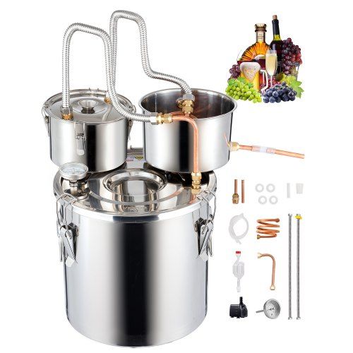 19‑liter roestvrijstalen distilleerset voor thuisbrouwers: alles wat je moet weten