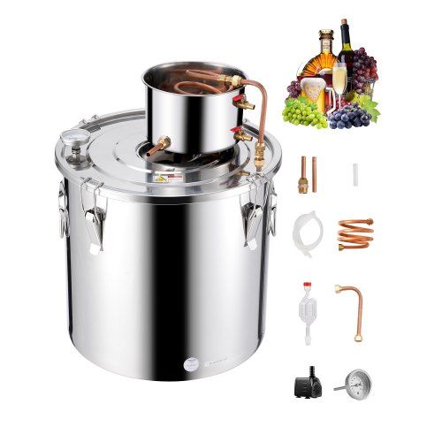 50 L RVS water‑alcohol distilleerder voor thuisbrouwen – alles wat u moet weten