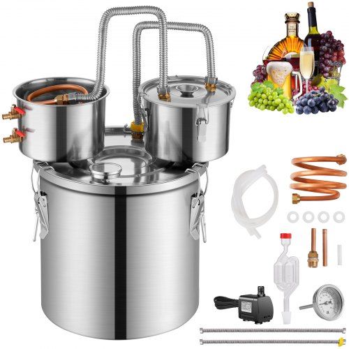 Complete 30 L distilleerkit voor thuisbrouwen: een praktische gids voor hobbyist‑distillatie