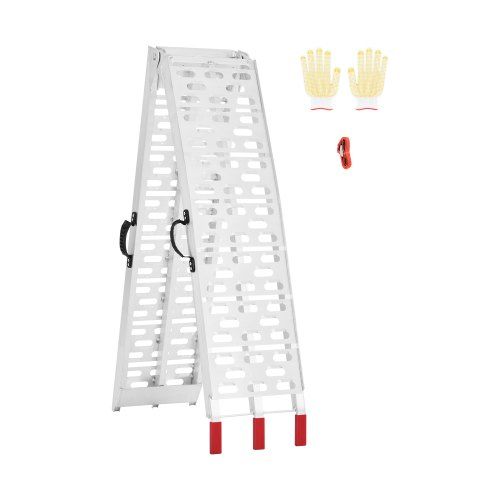 Aluminium Laadramp 340 kg – Sterk, Lichtgewicht en Supersnel Opvouwbaar