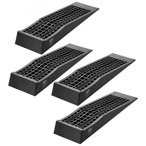 Draagbare Autohellingen (4‑pack) – Sterke Hefbruggen voor Lage Voertuigen