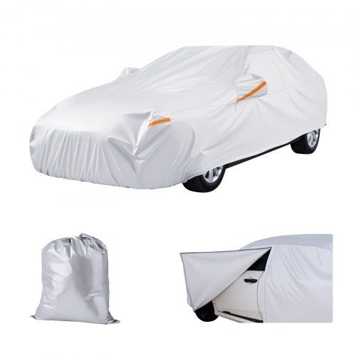 All‑Weather Autohoes voor Full‑Size Europese Sedans – Zilver, Water‑ en Windbestendig