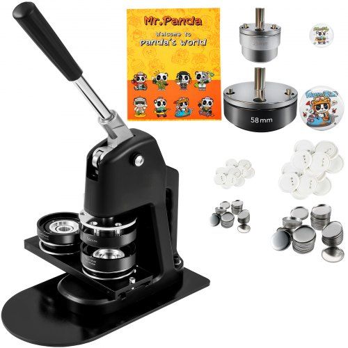 Badge Maker Machine 2‑in‑1: Creatief gemak voor knoppen en pins