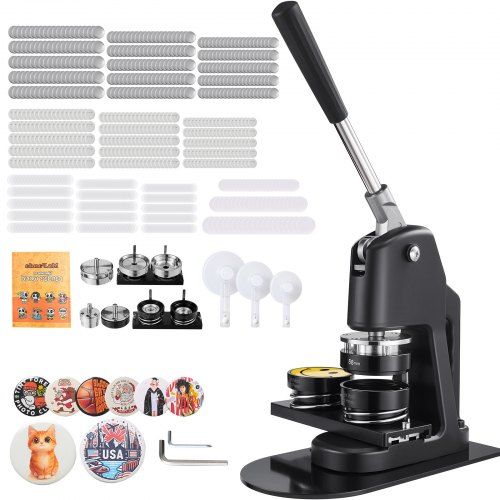 Badgeponsmachine 3‑in‑1 voor creatieve hobbyklussen: veelzijdig, duurzaam en gebruiksvriendelijk
