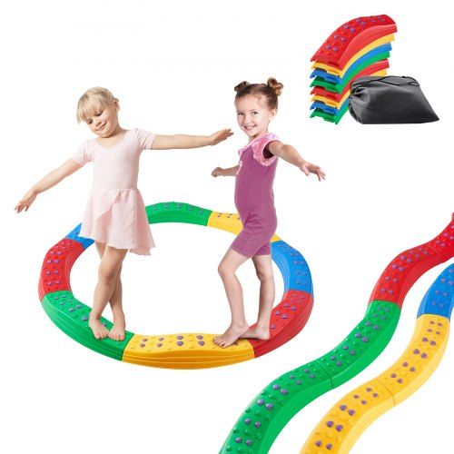 Balansbalk Set voor Peuters: Veilig Spel voor Binnen en Buiten