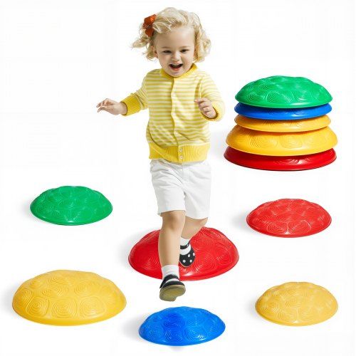 Balansstepping Stones voor kinderen: speels evenwichtstraining binnen en buiten