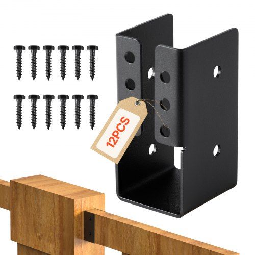 Verborgen balkhouder voor 2×4 balken – stevige, roestbestendige buitensteun
