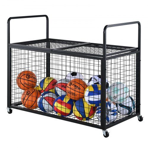 Rollende sportbalopslagwagen – ruimtebesparende oplossing voor thuis, school en sportclub