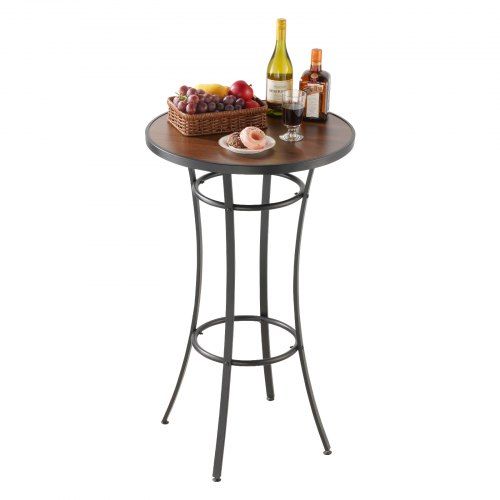 Ronde Bartafel 60 cm – Sterke metalen bistrotafel voor binnen en buiten