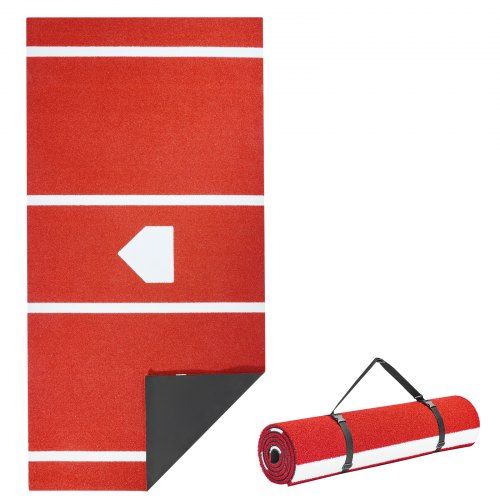 Honkbal‑ en Softbaltrainingsmat 300 × 116 cm: alles voor een realistische slagkooi