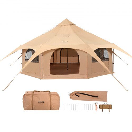 Alles wat je moet weten over de 5 m Canvas Bell‑Tent – ruimte, comfort en duurzaamheid voor elk seizoen