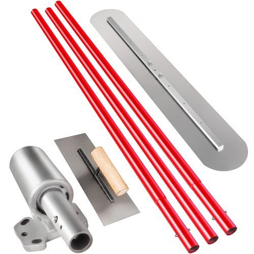 Betonvlotter Bull Float 1200×200 mm – Complete set voor snelle betonafwerking