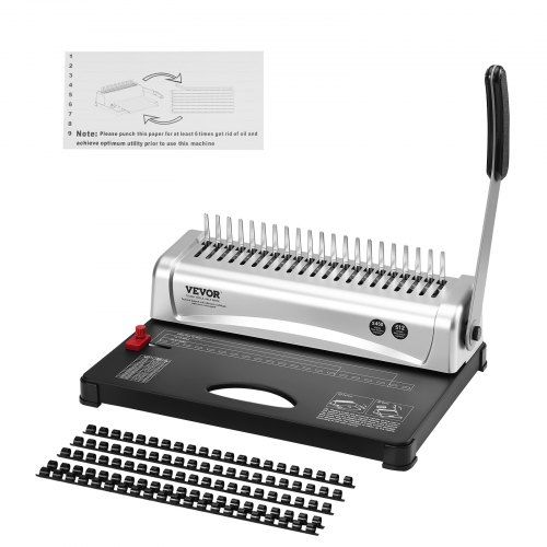 Kambindmachine 21-gaats – Professionele inbinden van tot 450 vellen