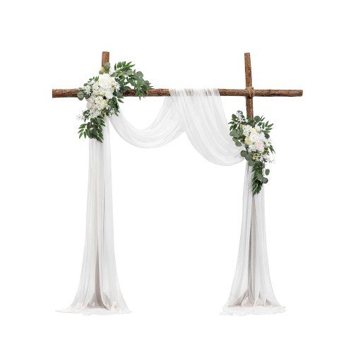 Romantische Trouwboog Bloemen Set – Creëer een Onvergetelijke Bruiloftssfeer